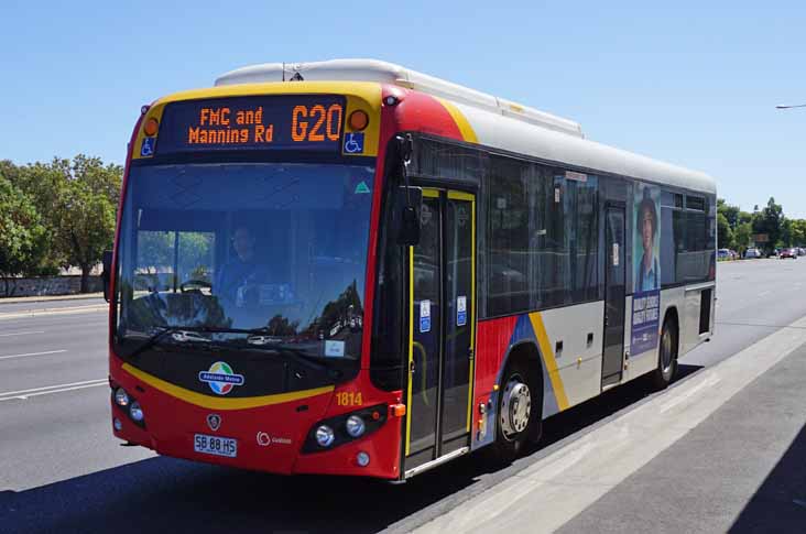 Adelaide Metro Scania K280UB Custom CB80 1814